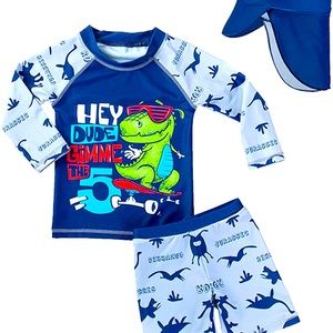 3 pcs swimming suit 5T